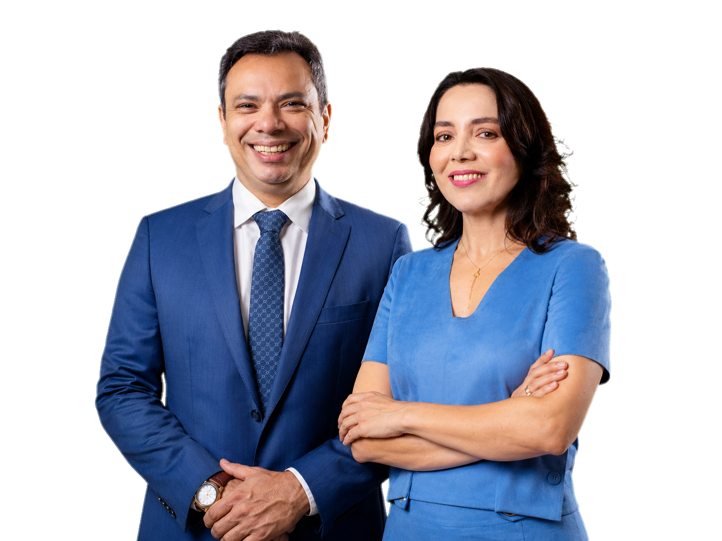 Dra. Maria Cláudia e Dr. Marcelo Pires